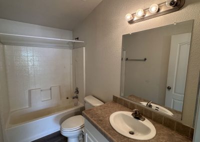 hog canyon rental home bathroom